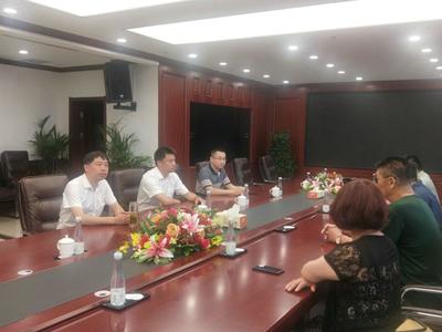 江蘇蘊(yùn)德實(shí)業(yè)董事長陳慶明來我縣考察